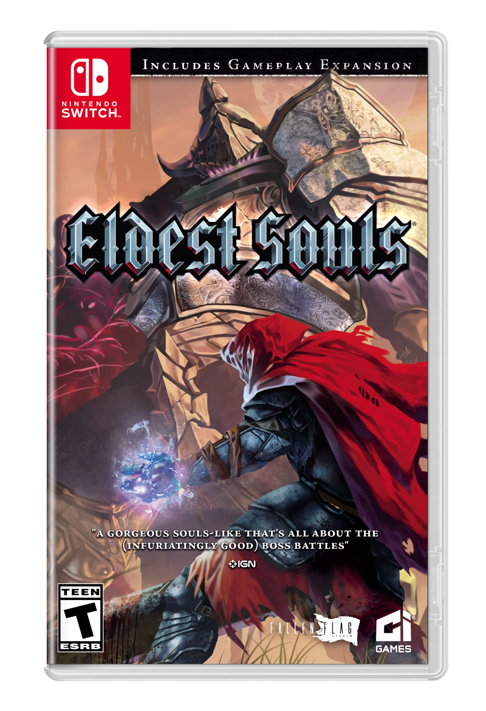 Eldest Souls - Action RPG Game for Nintendo Switch | Dark Fantasy Adventure | Perfect for Home & Travel Gaming