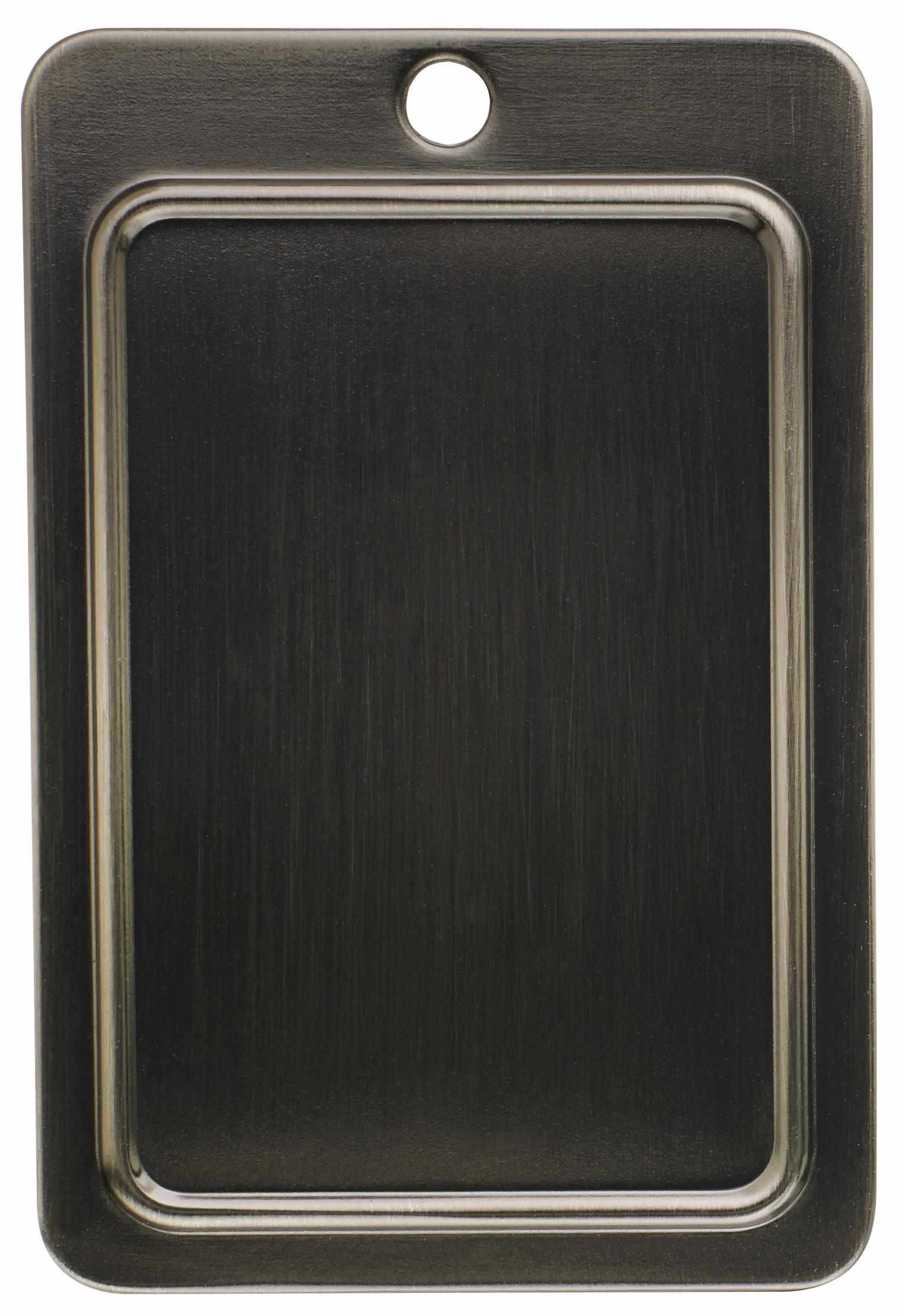 Amerock 12 Inch (305mm) Center to Center Graphite Appliance Pull - 1 Pack - Drawer Handle & Cabinet Hardware for Kitchen, Bathroom & Furniture (Westerly Collection)