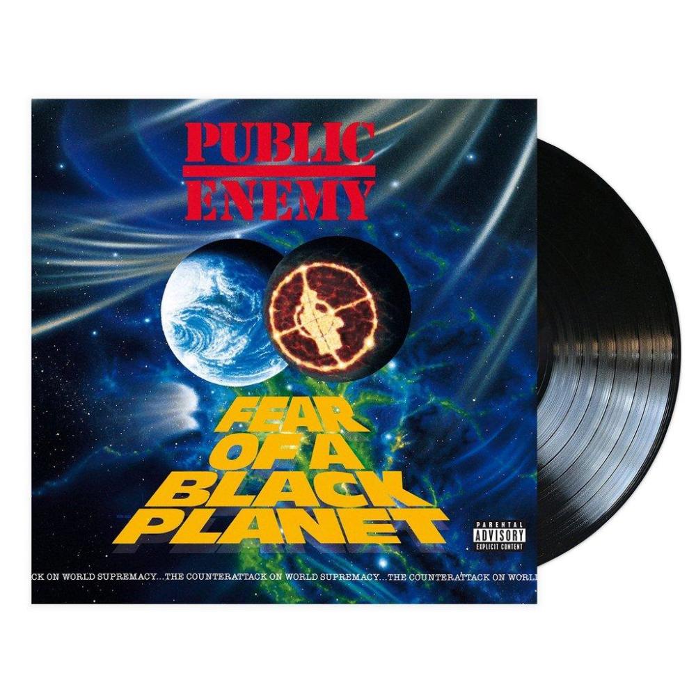 Fear Of A Black Planet Vinyl LP Record - Classic Hip Hop Album by Public Enemy - Perfect for Music Collectors & Vinyl Enthusiasts