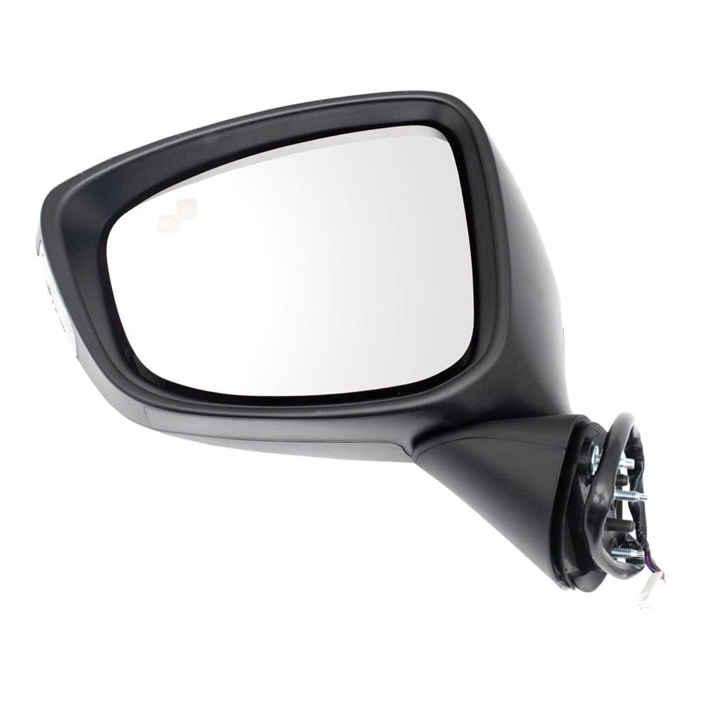 TRQ Driver & Passenger Side Mirror Set - No Heat - Compatible with 2013-2015 Mazda CX-5 (MA1320225, MA1321225) - Perfect Replacement for Broken or Damaged Mirrors