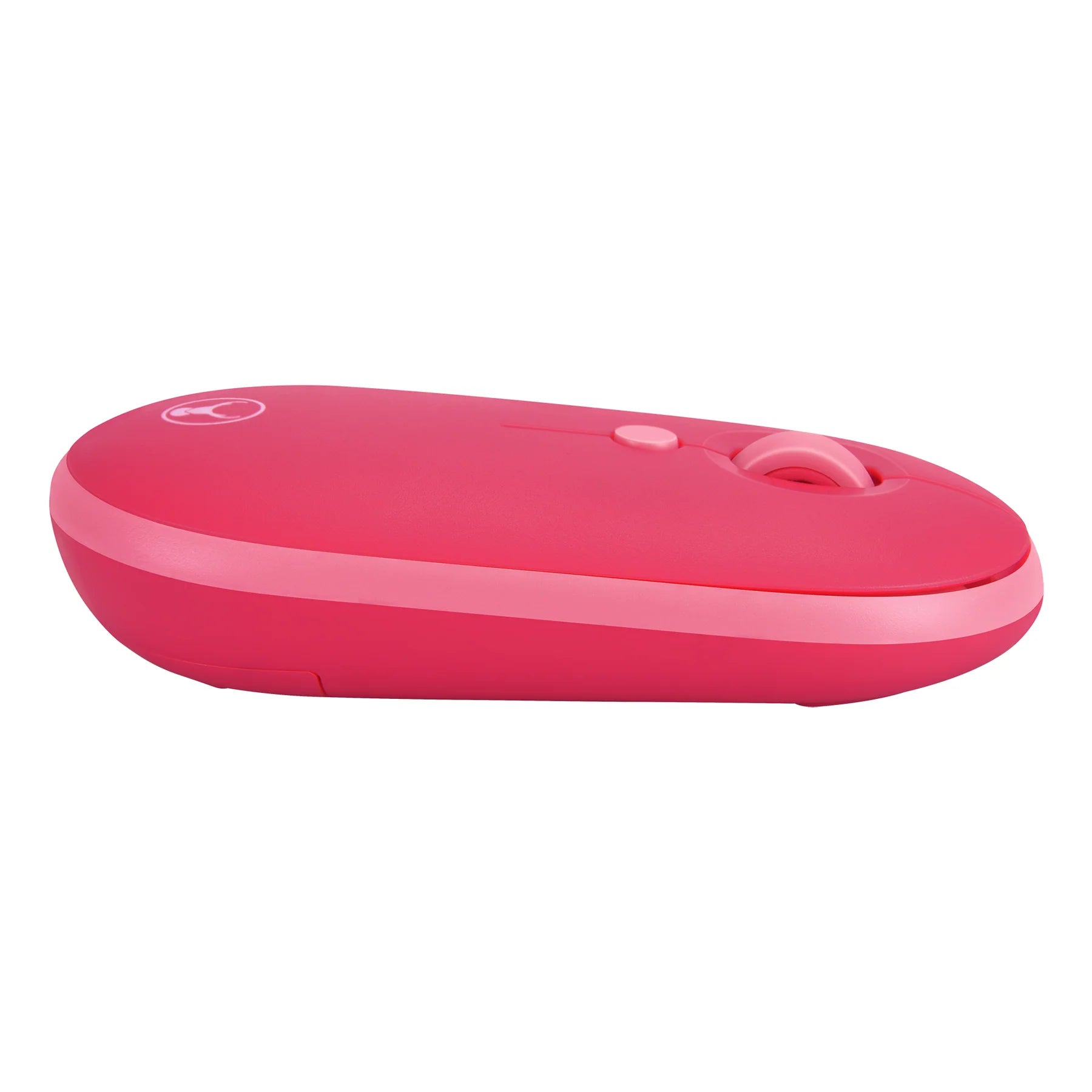 Bonelk KM 383 Wireless Keyboard and Mouse Combo - 2.4GHz USB, Quiet Click, Ergonomic Design (Red) - Perfect for Office, Home, and Gaming Use