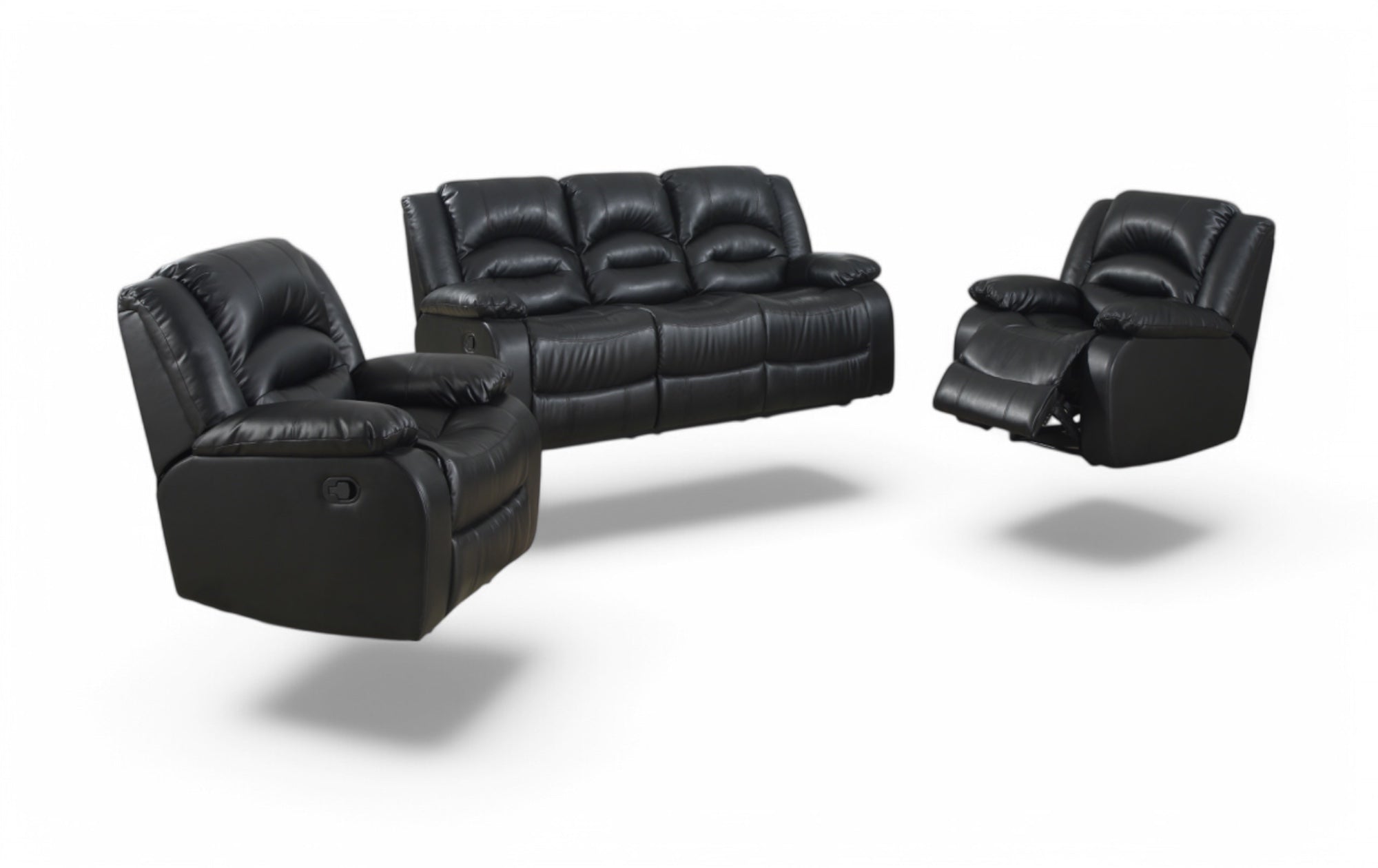 Premium Recliner Lounge Suite - Lara | Modern Comfortable Living Room Furniture for Relaxation & Entertainment | Perfect for Home Theater, Gaming & Family Gatherings