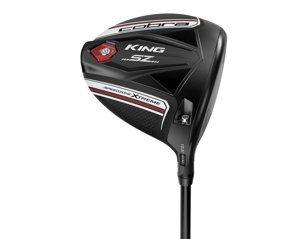 Cobra Golf 2020 Men's Speedzone Extreme Driver - Black/White | High Performance Golf Club for Long Distance Shots | Perfect for Golf Tournaments & Driving Range Practice