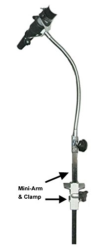 Groomers Helper® Dryer Holder with Mini-Arm & Standard Clamp - Hands-Free Dog Grooming Tool for Professional Pet Styling | Perfect for Salon Tables & Mobile Grooming Vans