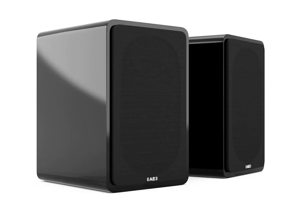 Acoustic Energy AE1 Active Bookshelf Speakers (Pair) - High-Performance Studio Monitors for Home Audio, Music Production & Professional Recording