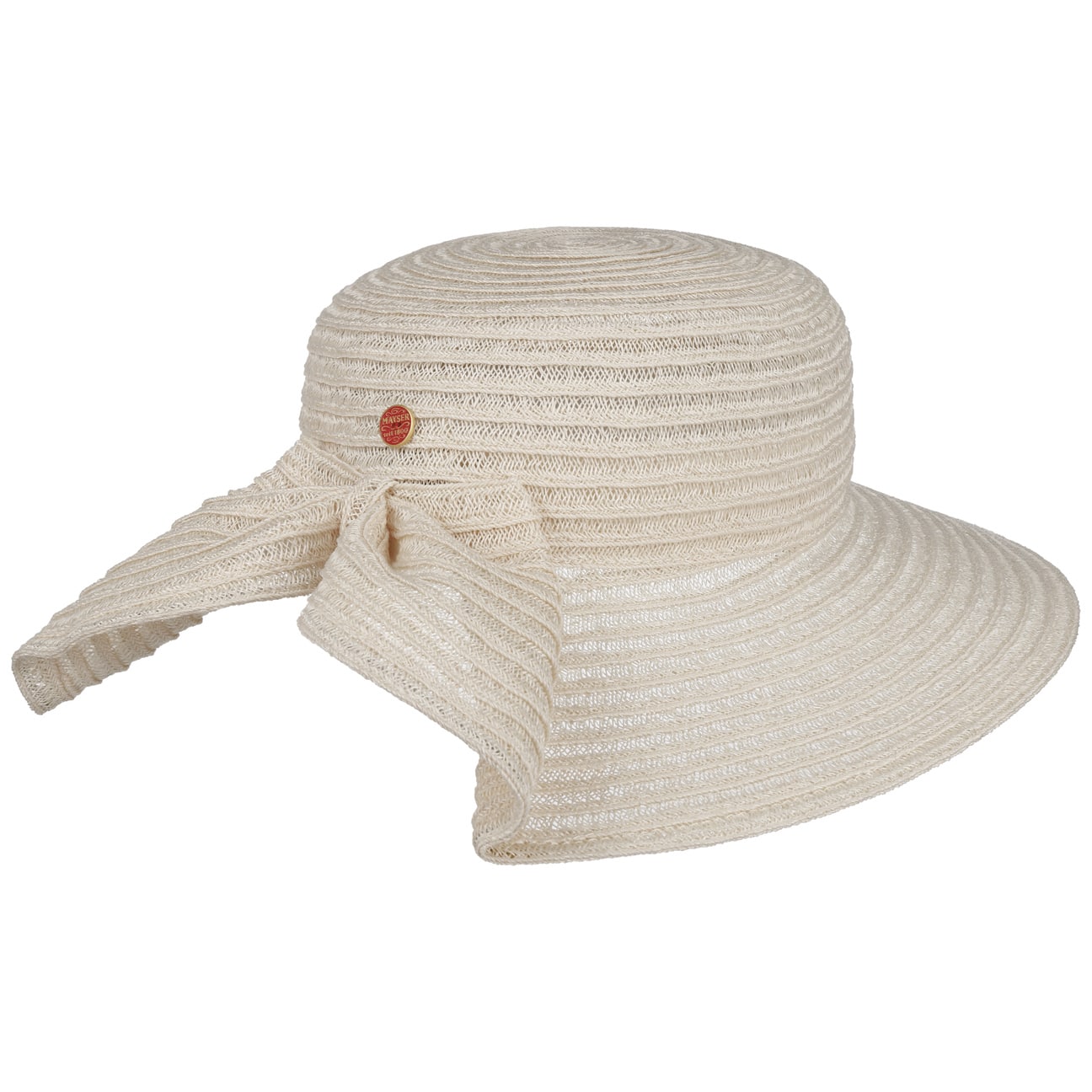 Mayser Cilina Hemp Hat for Women & Men - Breathable Summer Sun Hat with UPF Protection - Perfect for Beach, Gardening, and Outdoor Activities