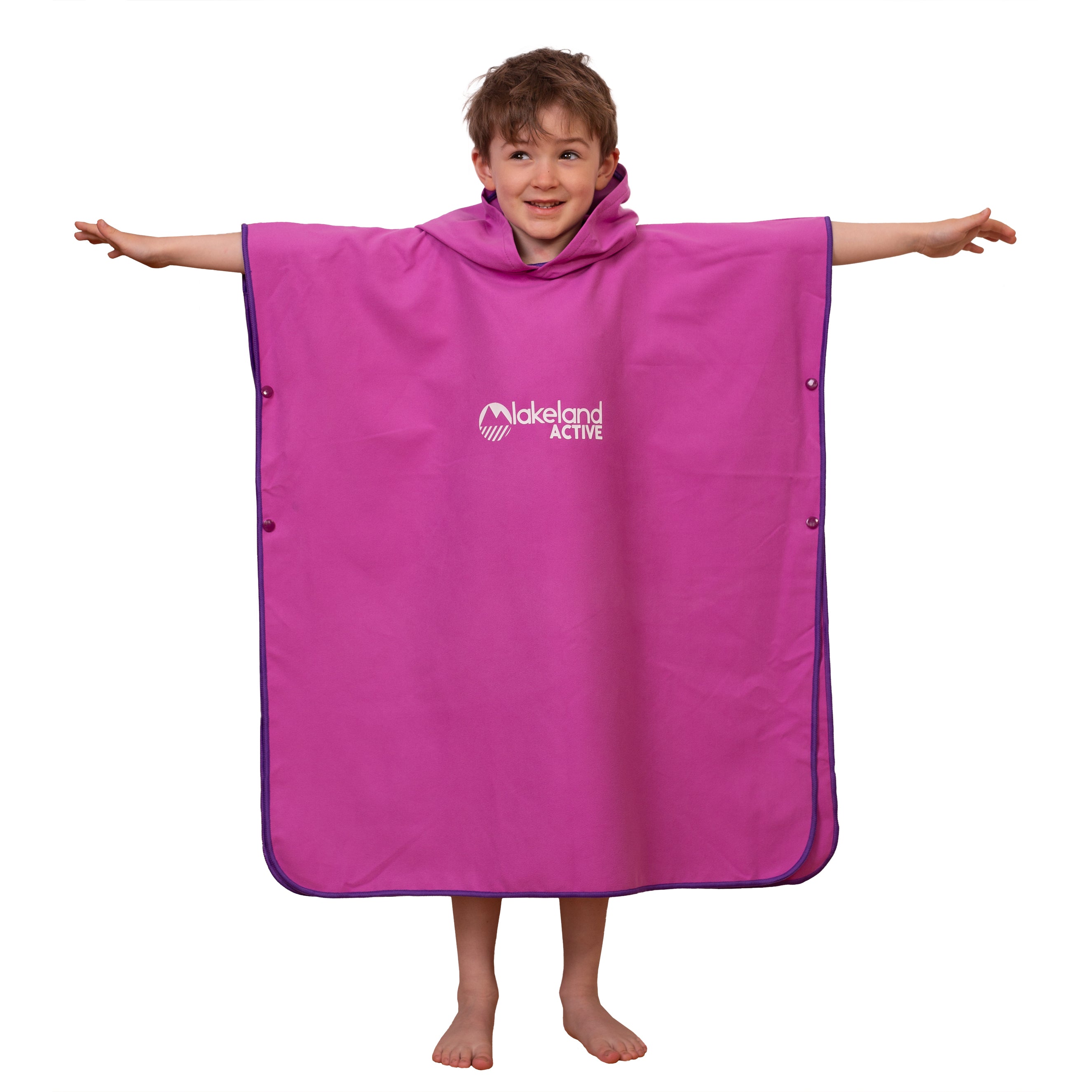 Quick Dry Changing Poncho for Kids - Waterproof & Lightweight Travel Beach Towel for Swimming, Camping, and Outdoor Activities