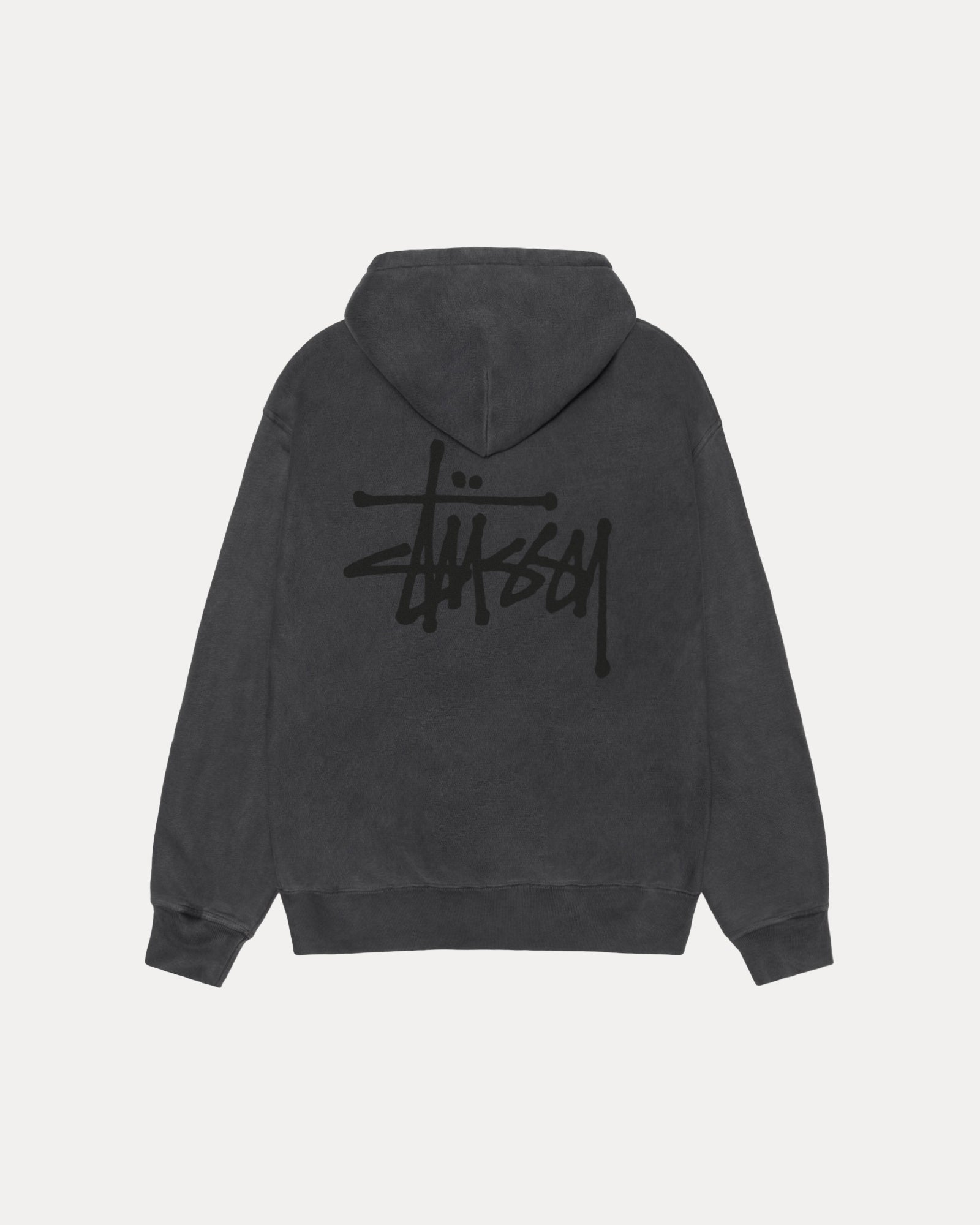 Stüssy Pigment Dyed Hoodie for Men & Women - Vintage Basic Pullover Sweatshirt - Perfect for Streetwear & Casual Outfits