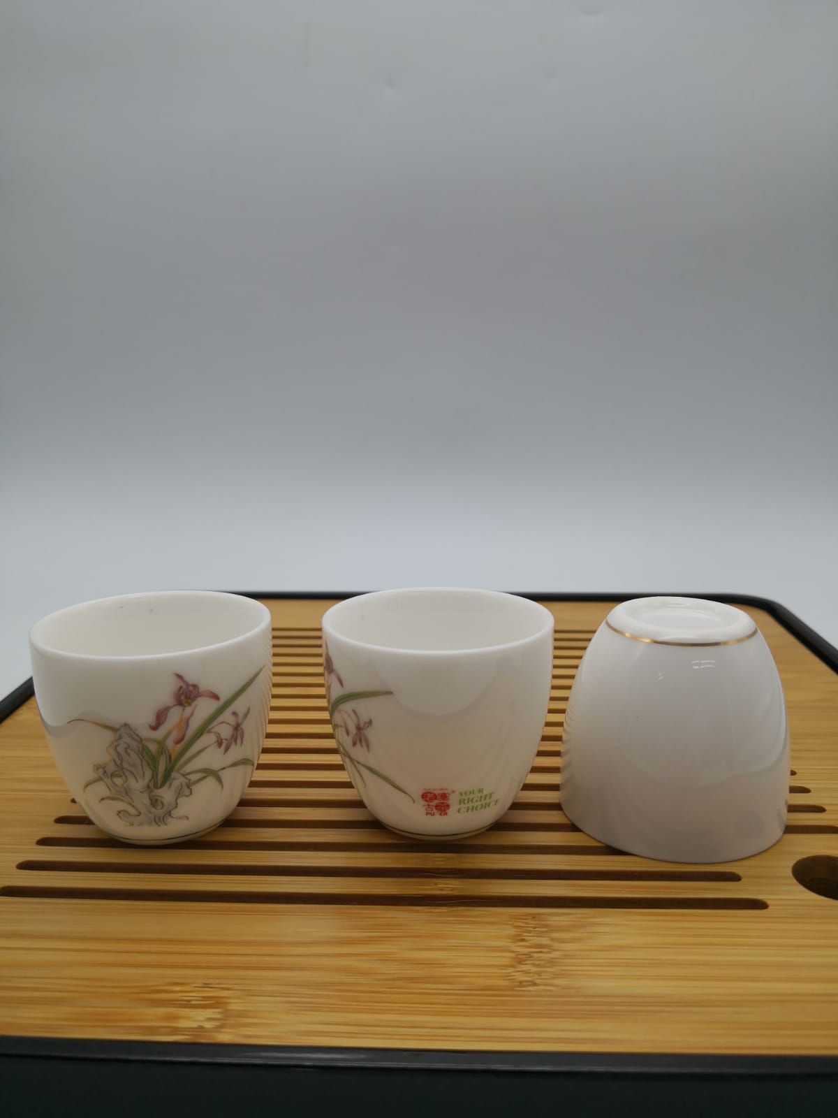 Premium White Porcelain Tea Tasting Cups - Handcrafted Ceramic Tea Set for Gongfu Tea Ceremony, Perfect for Chinese Tea, Oolong, Pu-erh & Herbal Brewing - Elegant Tea Accessories for Home & Tea House Use