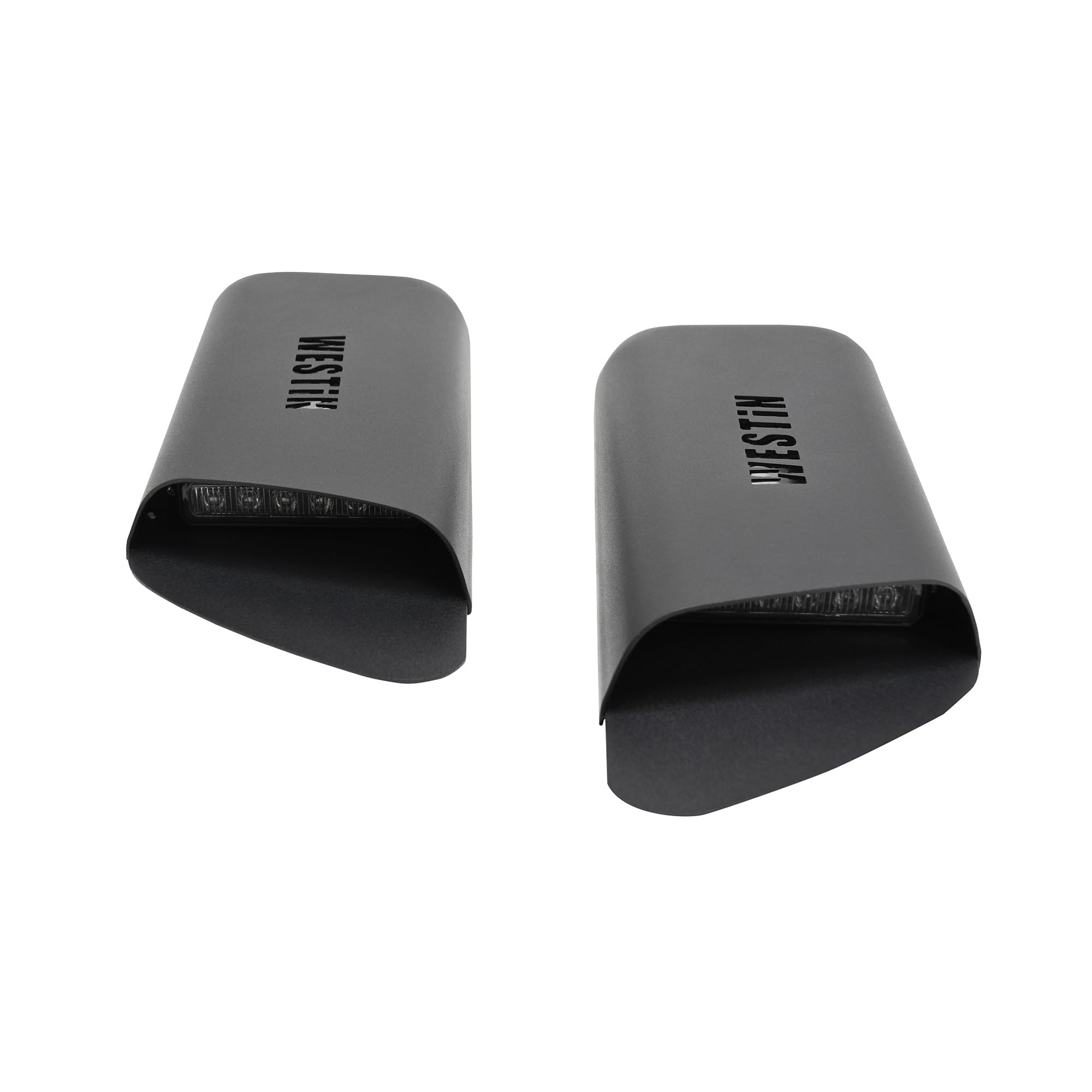 Westin 62-41115 LED Hood Scoops for 2018-2025 Jeep Wrangler JL & Gladiator - Compatible with 2-Door/4-Door Models (Excludes Sport, Sport S, Sahara, Overland, North Edition) - Off-Road Lighting Upgrade for Enhanced Visibility & Style