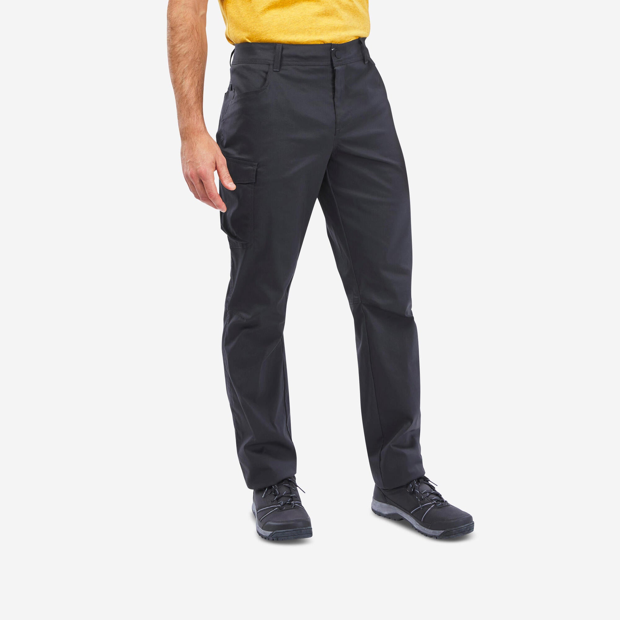 Quechua NH100 Men's Hiking Pants - Lightweight, Quick-Dry Outdoor Trekking Trousers for Camping & Mountain Climbing