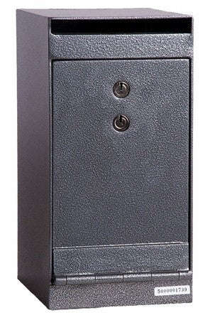 Hollon HDS 01K Under Counter Safe - Digital Security Safe Box for Home, Office & Business - Compact Cash Drawer Safe with Electronic Keypad & Override Key - Perfect for Retail Stores, Restaurants & Small Businesses