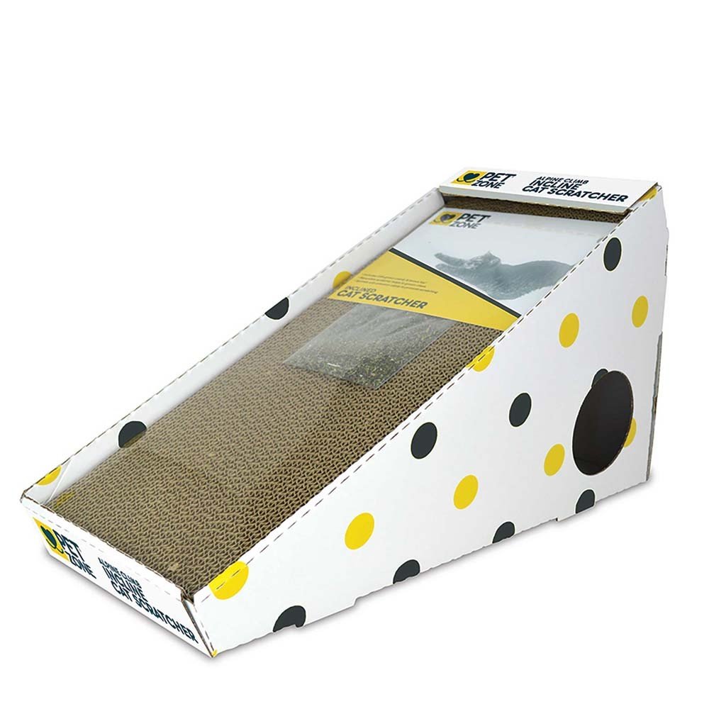 OurPet's Alpine Scratcher & Climb Cat Toy - Interactive Catnip Toys for Indoor Cats with 100% North-American Grown Cosmic Catnip | Perfect for Playtime, Exercise & Stress Relief for Your Feline Friend