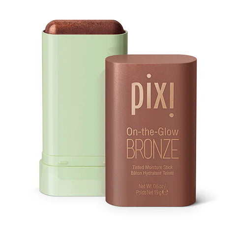 Pixi On the Glow Bronzer Stick - Natural Glow Makeup for Contouring & Highlighting - Perfect for Everyday Wear & Travel
