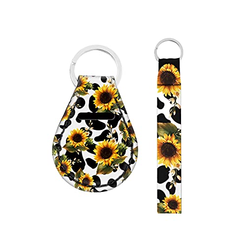 Sunflower With Cow Print