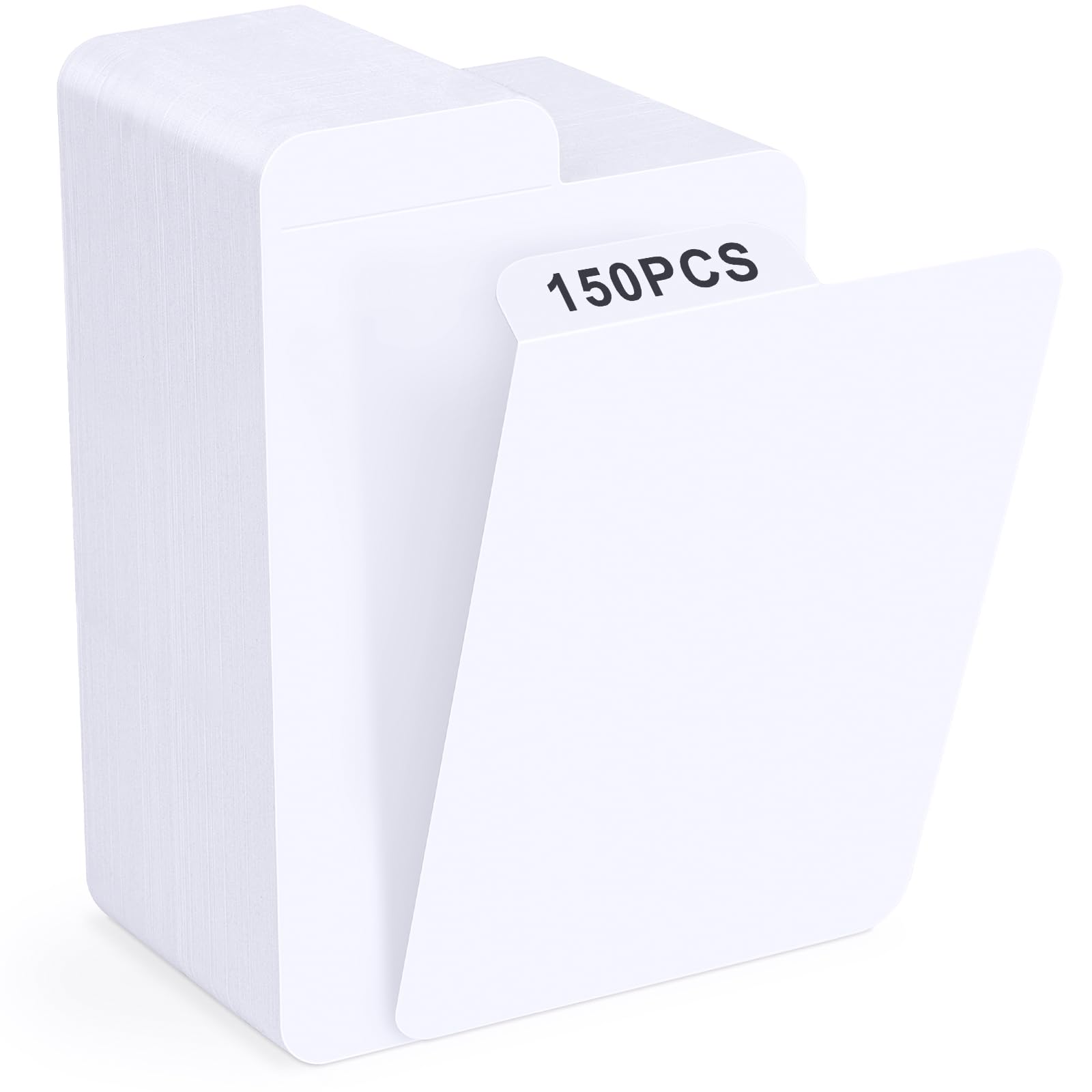 150PCS Trading Card Dividers - Premium Paper Organizer for Baseball, MTG, TCG & Sports Cards - Standard Vertical Dividers for Storage Boxes - Perfect for Card Game Tournaments & Collector Display