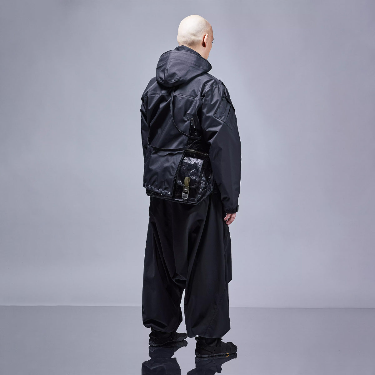 Acronym J14 GT Black Jacket - Stylish Waterproof Urban Outerwear for Men | Perfect for Streetwear, Hiking & Travel