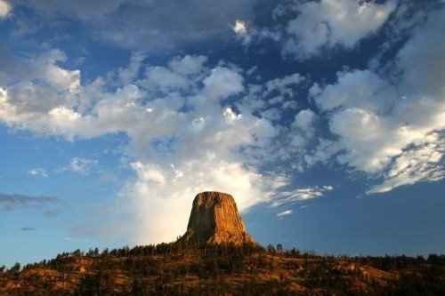 Premium Devils Tower National Monument Poster - 11x17 Inch High-Quality Photography Print for Home & Office Wall Decor