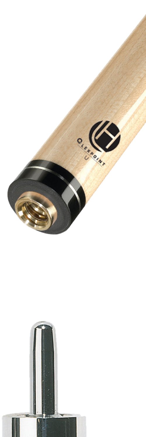 Lucasi Hybrid 12.75mm Zero Flexpoint Technology Pool Cue Shaft - Professional Billiards Accessory for Smooth & Accurate Shots in Tournaments & Home Games