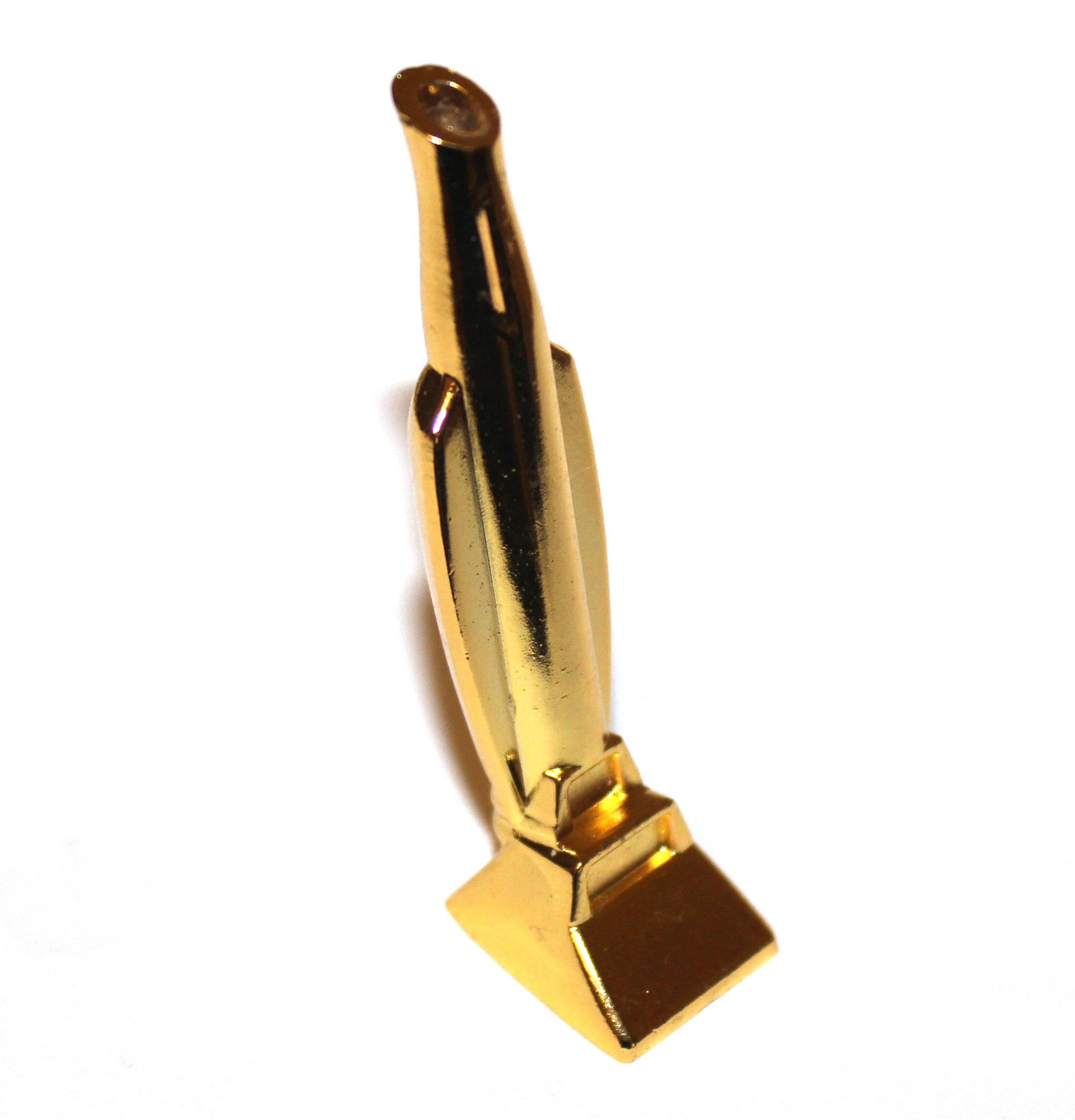 2 Pack Gold Metal Nasal Vacuum Snorter Sniffer Straw - Portable Nasal Inhaler for Aromatherapy, Essential Oils & Herbal Remedies - Perfect for Travel, Yoga & Meditation Use