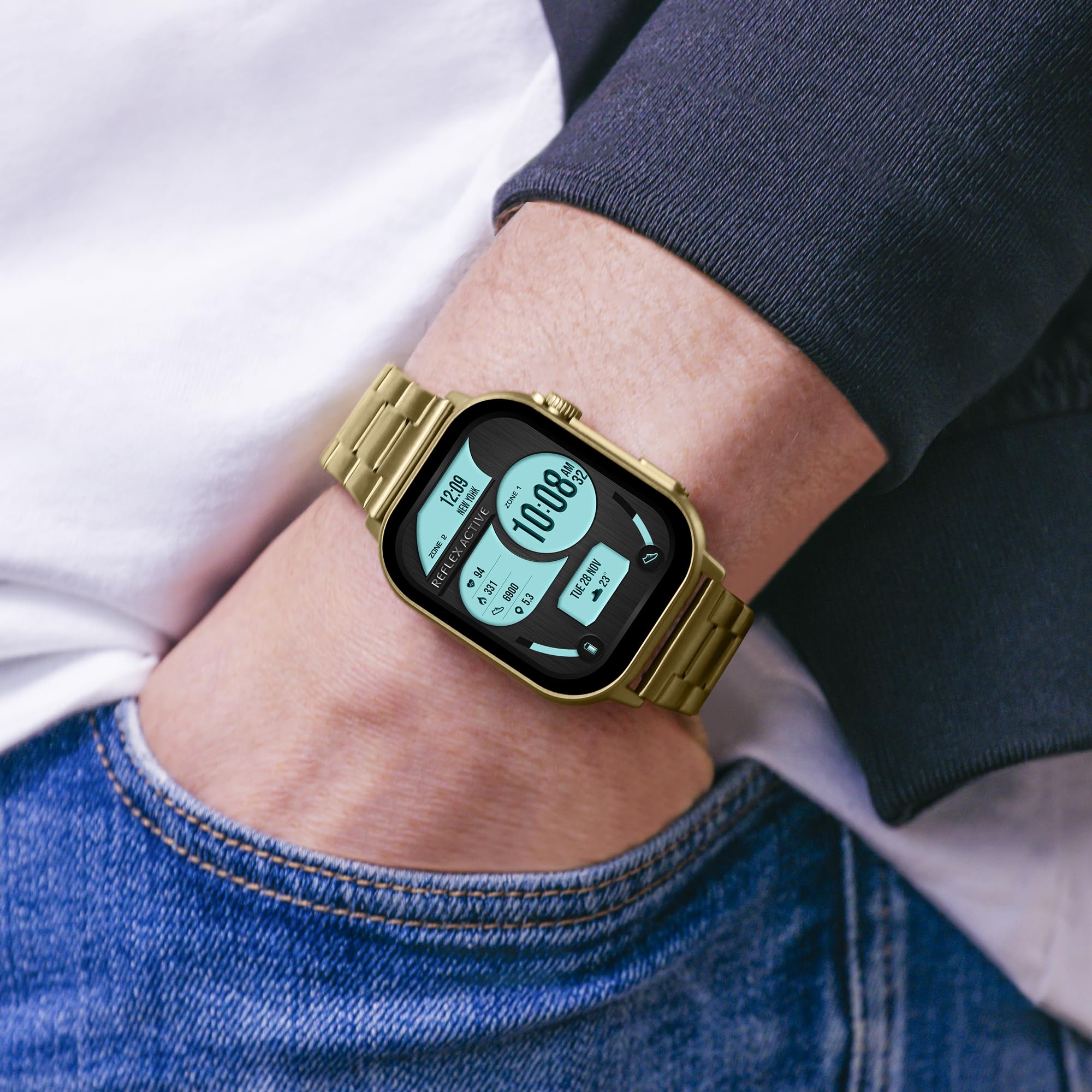 Reflex Active Series 29 Men's AMOLED Smart Watch - 2.04