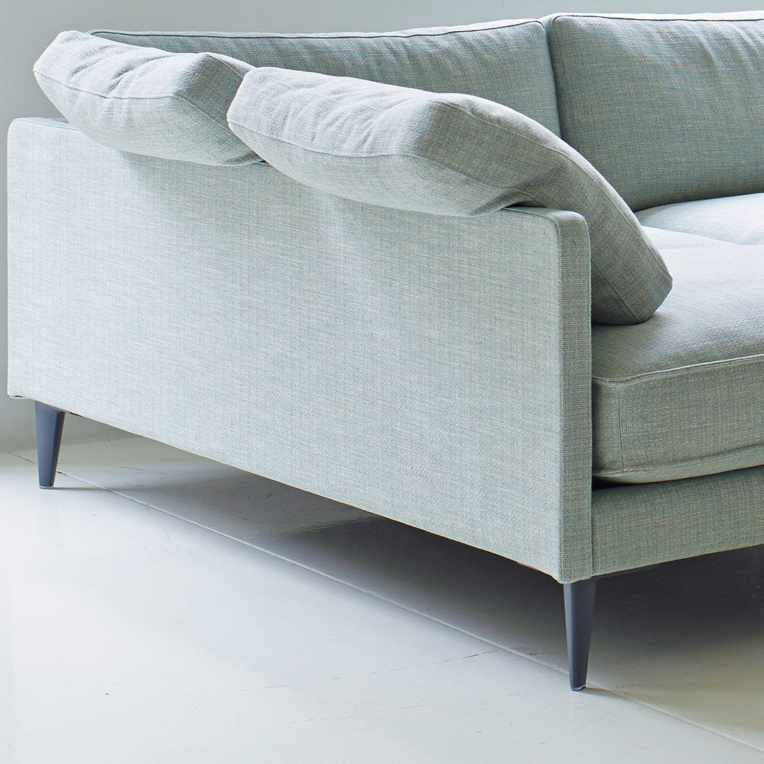 Erik Jørgensen EJ295 Modern Sofa with Chaise Lounge - 94.5