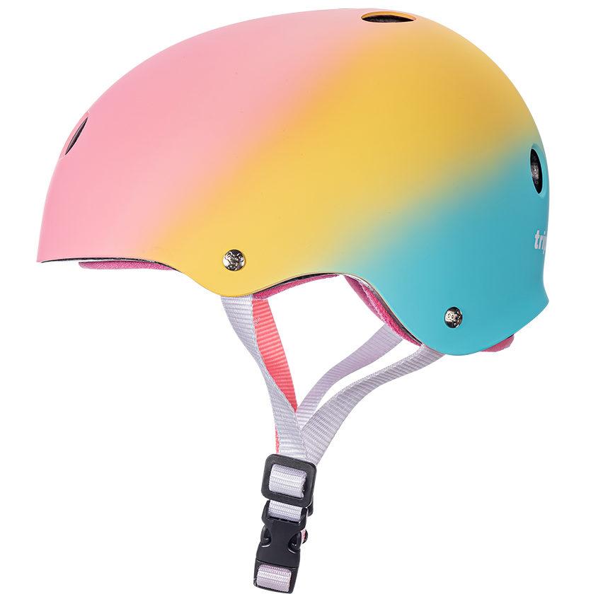 Triple 8 Certified Sweatsaver Helmet - Skateboard, Bike & Scooter Safety Gear for Adults & Kids - Multi-Sport Impact Protection with Sweat-Absorbing Liner - Perfect for Skate Parks, BMX Riding & Urban Commuting