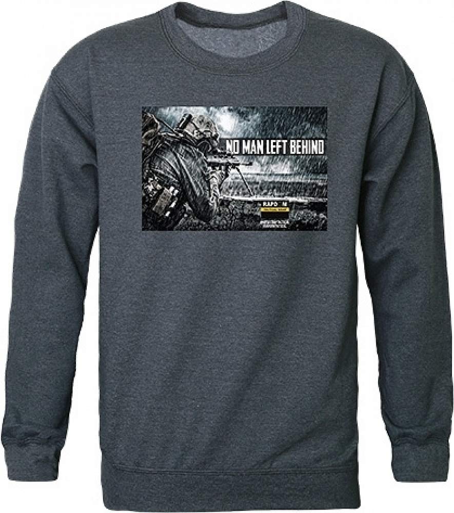 Rapid Dominance Tactical Graphic Crewneck Sweatshirt - Military Inspired Design for Outdoor Adventures & Casual Wear