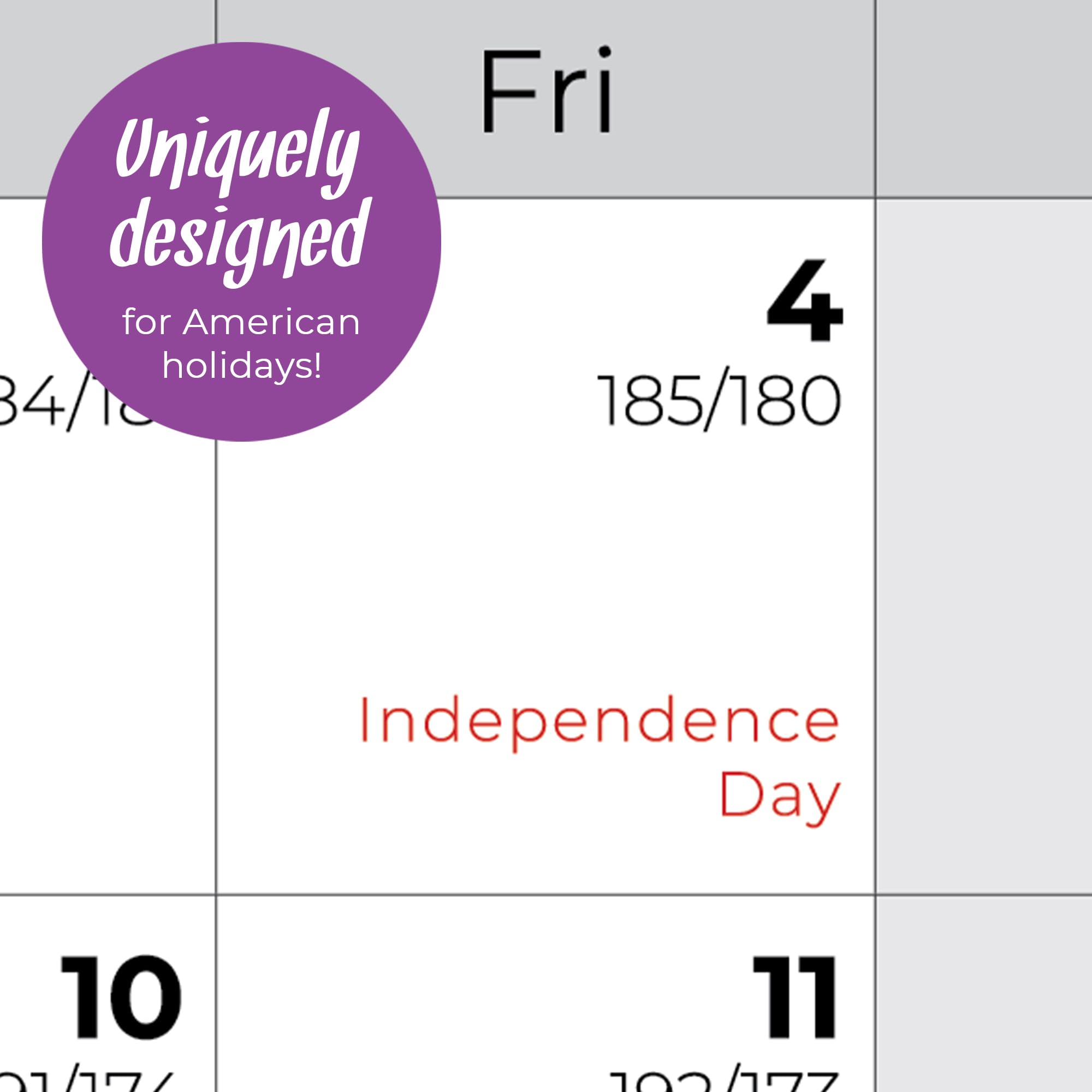 2025 Dry Erase Wall Calendar - 24