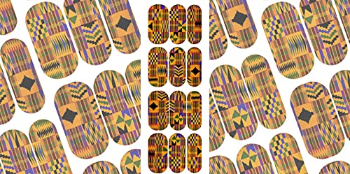 MissRichYNBA African Nail Art Decals Kit - Black Girl Magic for Stylish Nails