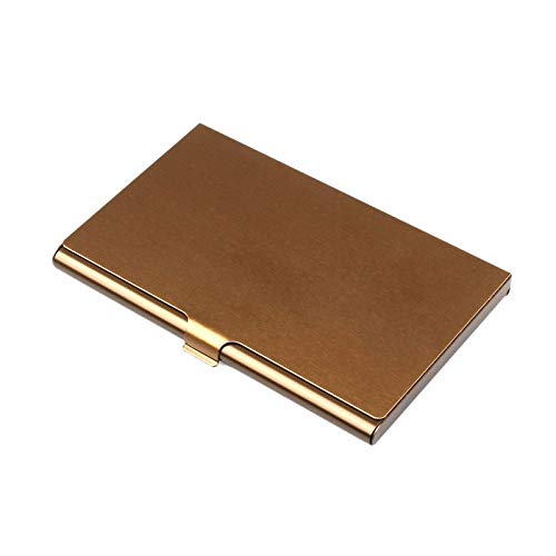 Premium Aluminum Business Card Holder - Metal Credit Card Case with Sleek Design for Office & Desktop Organization | Perfect for Professionals, Networking & Corporate Gifts