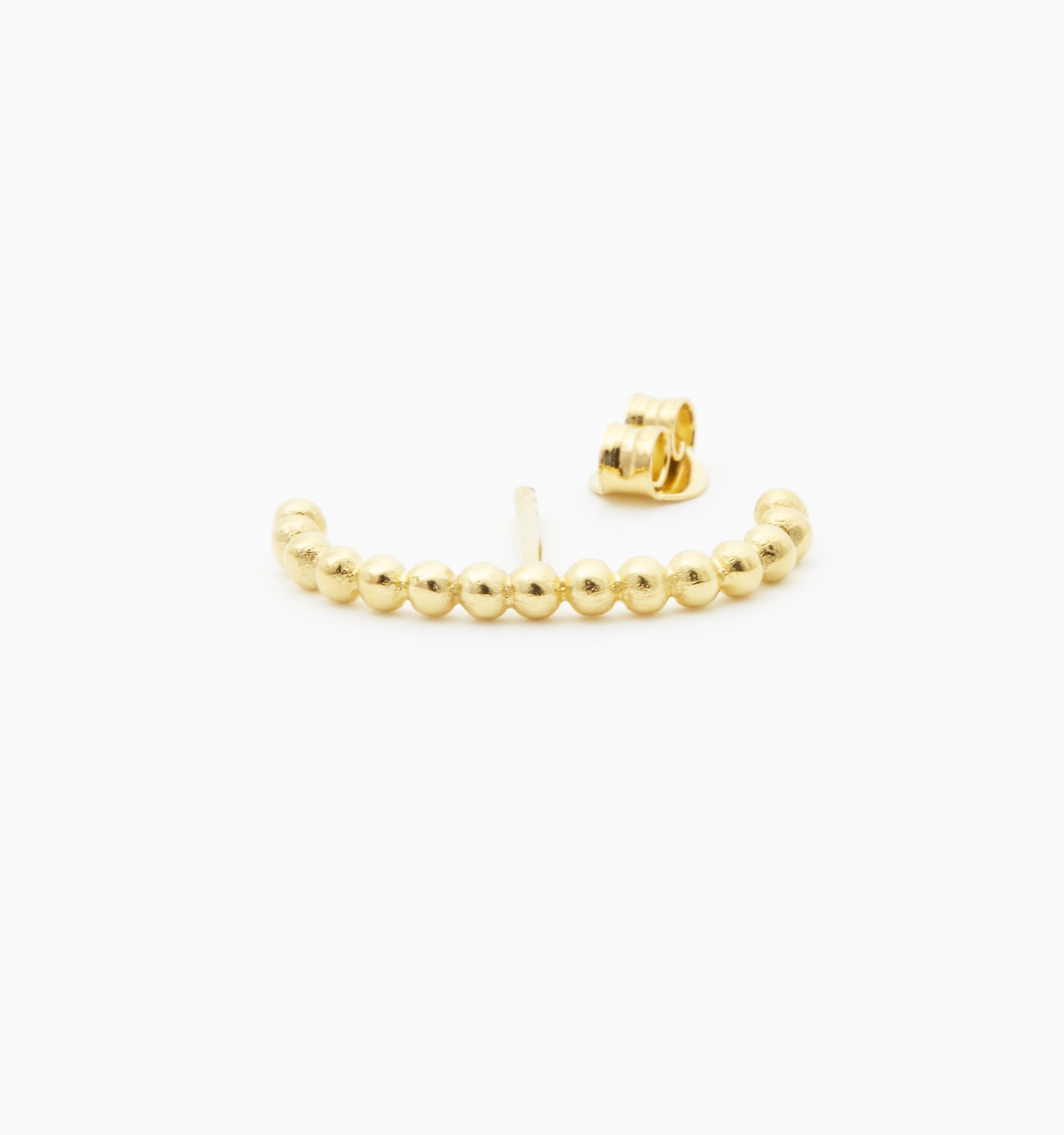 Single Beaded Ear Cuff - Trendy Non-Pierced Earring for Women | Boho Chic Jewelry for Parties, Weddings & Everyday Wear