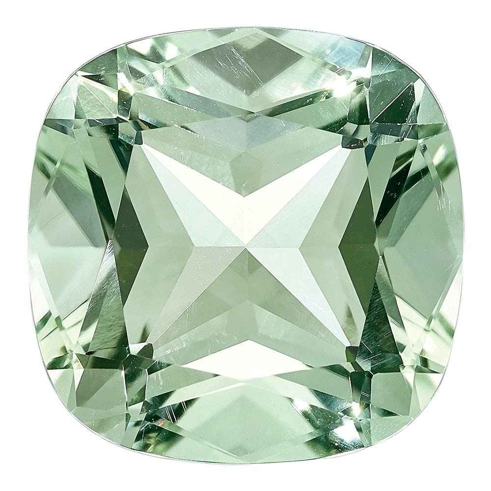 AA Quality Green Quartz Cushion Cut 11x9mm Jewelry - Perfect for Elegant Necklaces, Earrings & Engagement Rings