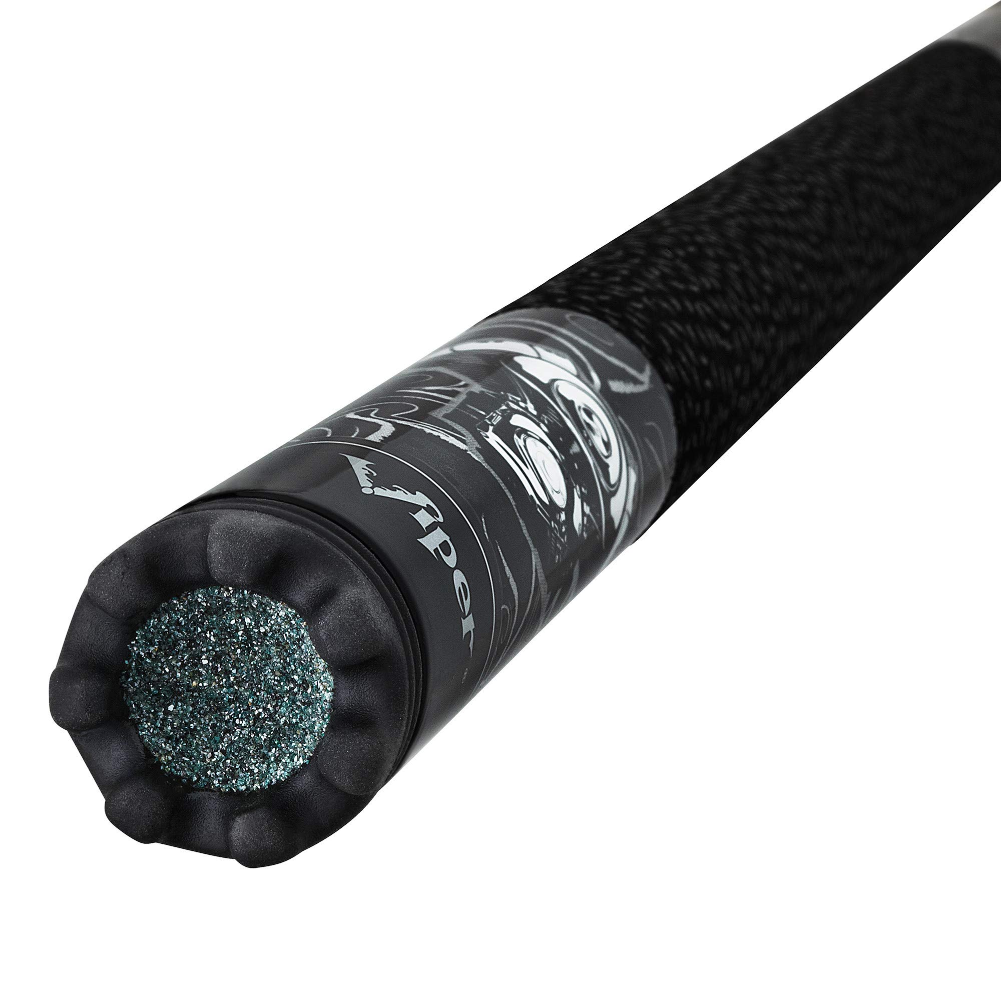 Viper Revolution Rider 58-Inch 2-Piece Billiard Pool Cue Stick - Professional Quality for Home Game Rooms, Bars & Tournaments