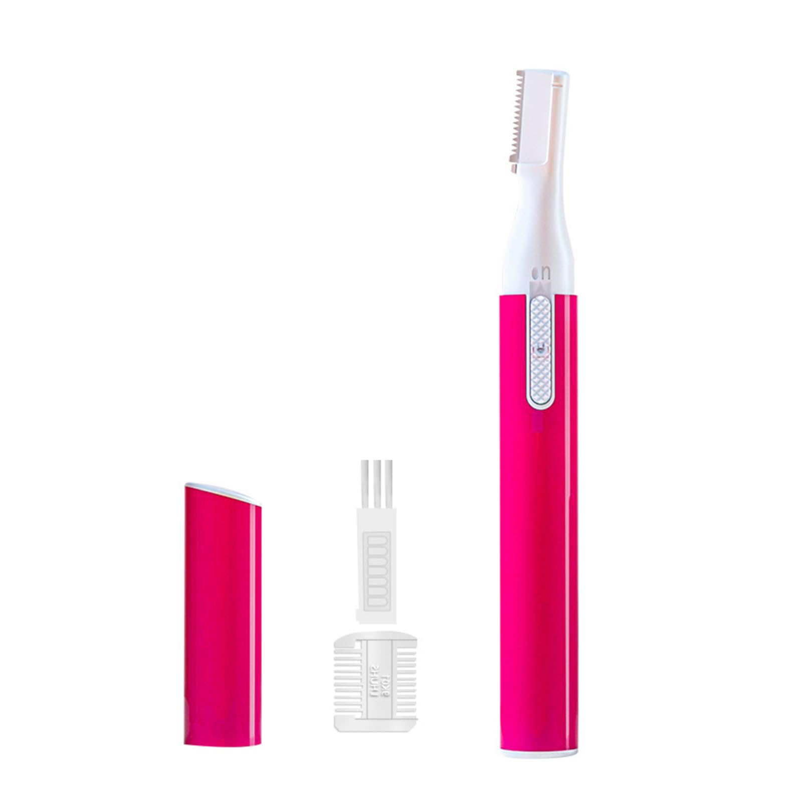 Painless Electric Eyebrow Trimmer & Facial Hair Remover - Rechargeable Women's Face Shaver for Precise Hair Removal - Perfect for Eyebrow Shaping & Smooth Skin Care