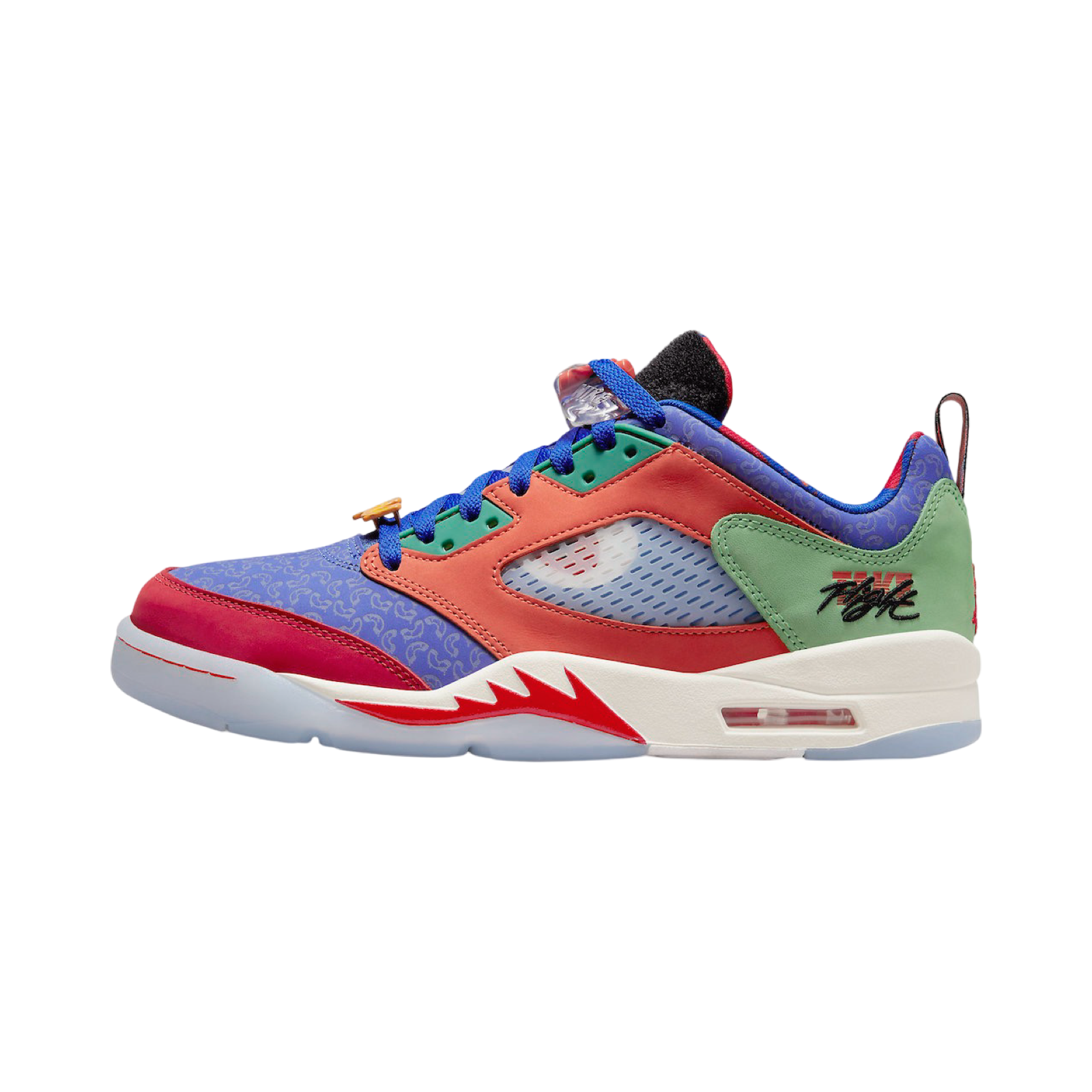 Air Jordan 5 Retro Low Doernbecher Michael Hyper Royal Orange Sneakers - Limited Edition Basketball Shoes for Men - Perfect for Streetwear & Sneaker Collectors