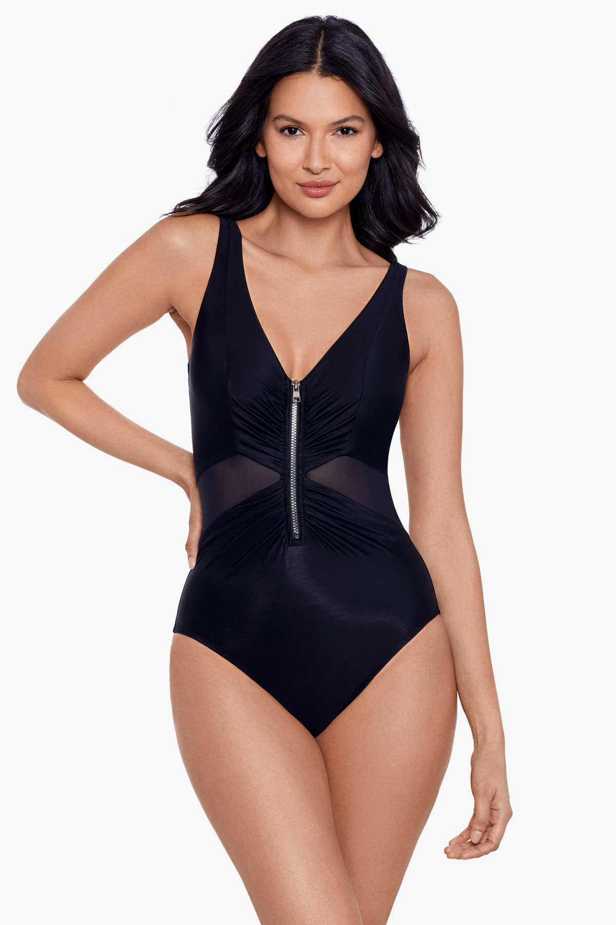 Miraclesuit Vive One Piece Swimsuit - Slimming & Tummy Control Women's Bathing Suit for Beach & Pool | Perfect for Vacation, Swimming, and Water Sports