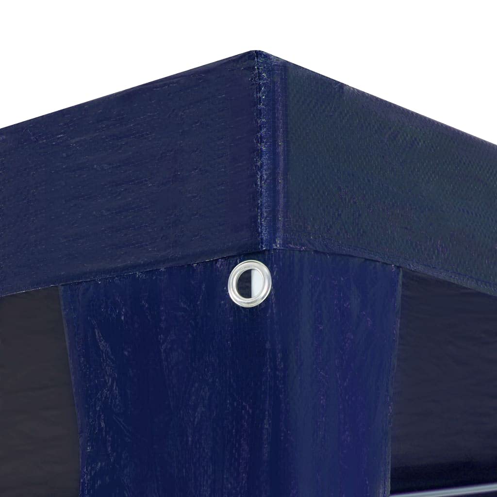 Premium Outdoor Gazebo Tent 10x13ft - Powder Coated Steel Frame with PE Blue Canopy - Waterproof Sun Shade Shelter for Patio, Backyard, Garden Parties & Outdoor Events - Fast Shipping