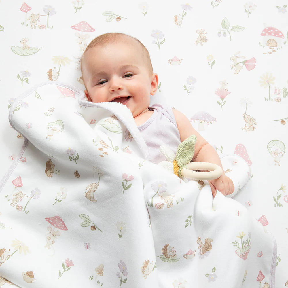 Whimsical Wonderland Cotton Fitted Crib Sheets 2-Pack - Soft Baby Bedding for Nursery, Daycare & Travel