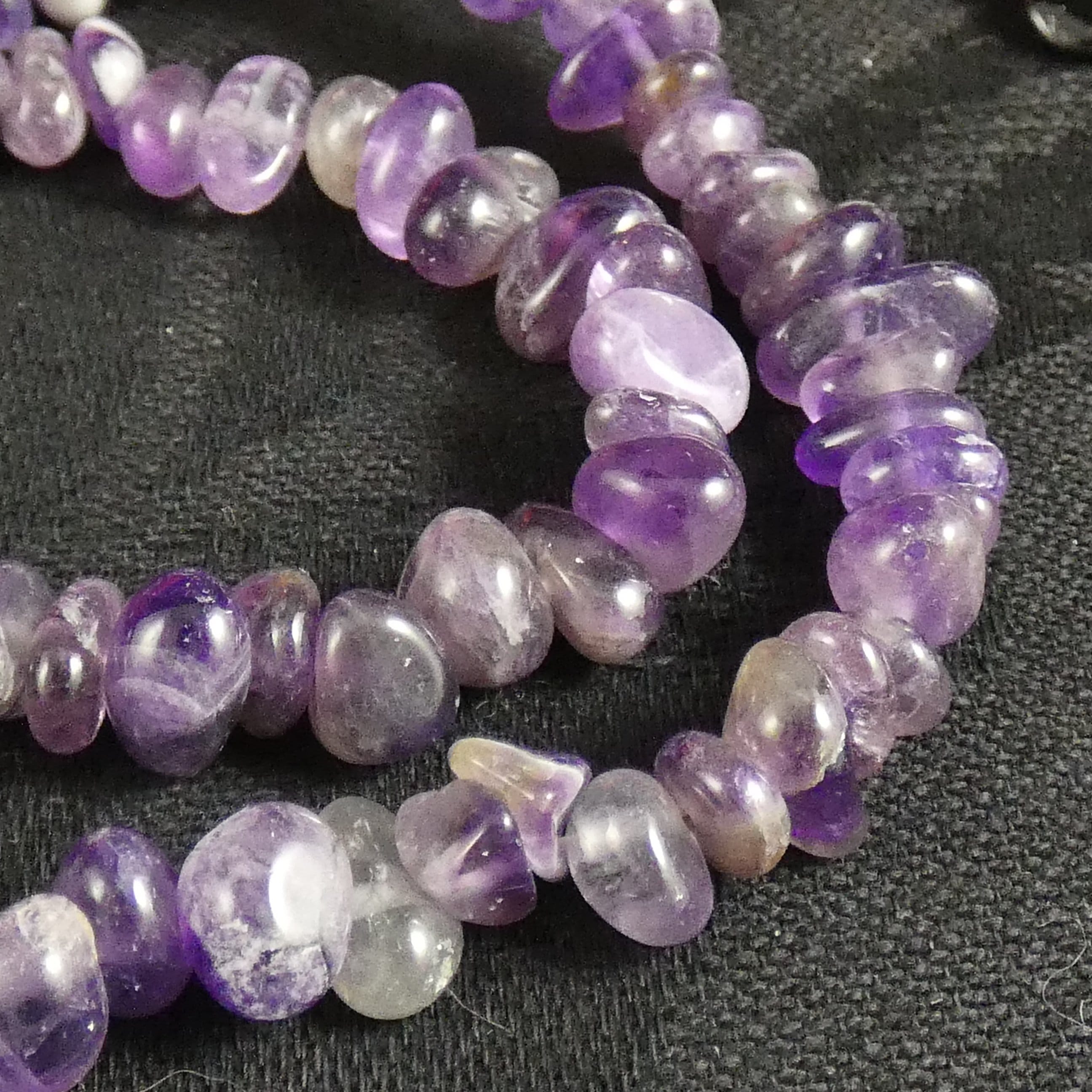 Natural Amethyst Tumbled Chip Beads for Jewelry Making - Bulk Wholesale Gemstone Beads for DIY Bracelets, Necklaces & Healing Crystal Crafts (Various Sizes & Shapes) | Perfect for Beaders, Crafters & Spiritual Healing