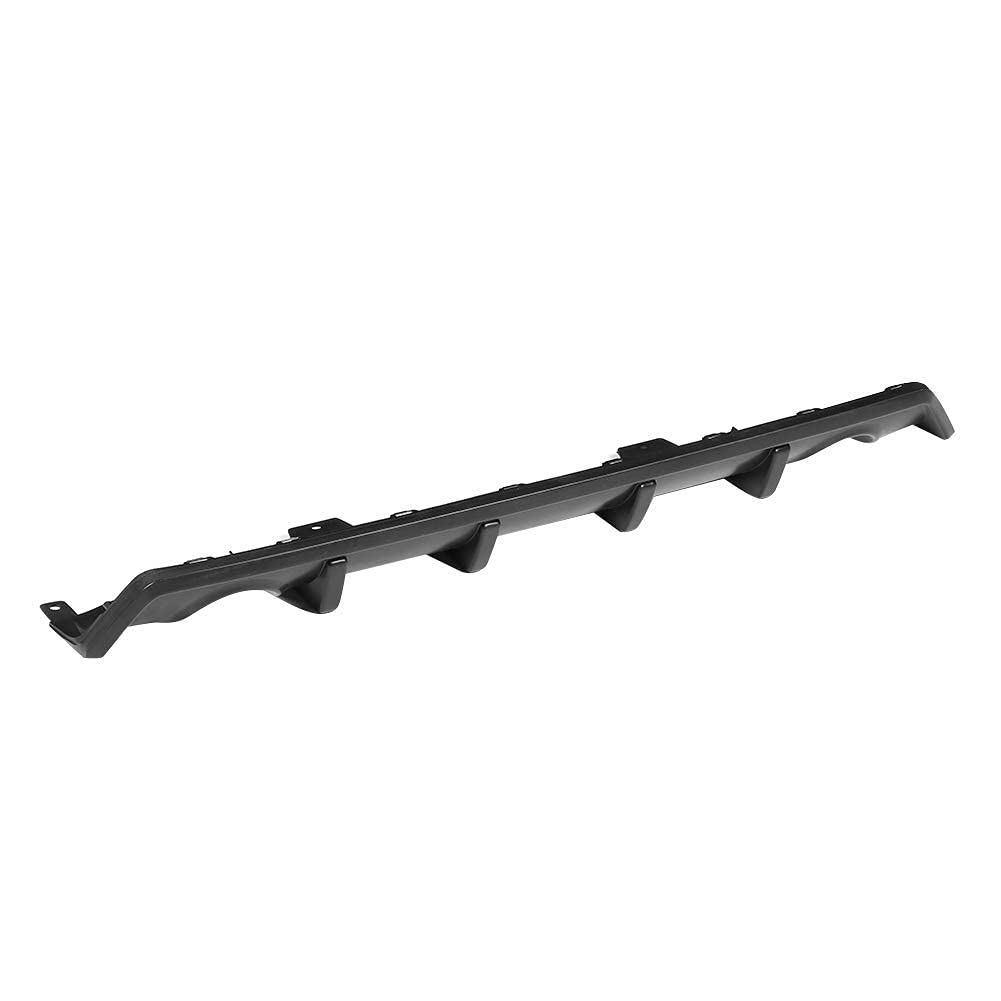 Duokon Rear Bumper Diffuser Lip - Matte Black Car Body Kit for 2016-2018 4-Door Sedan | Enhances Aerodynamics & Sporty Style for Street Racing & Car Shows
