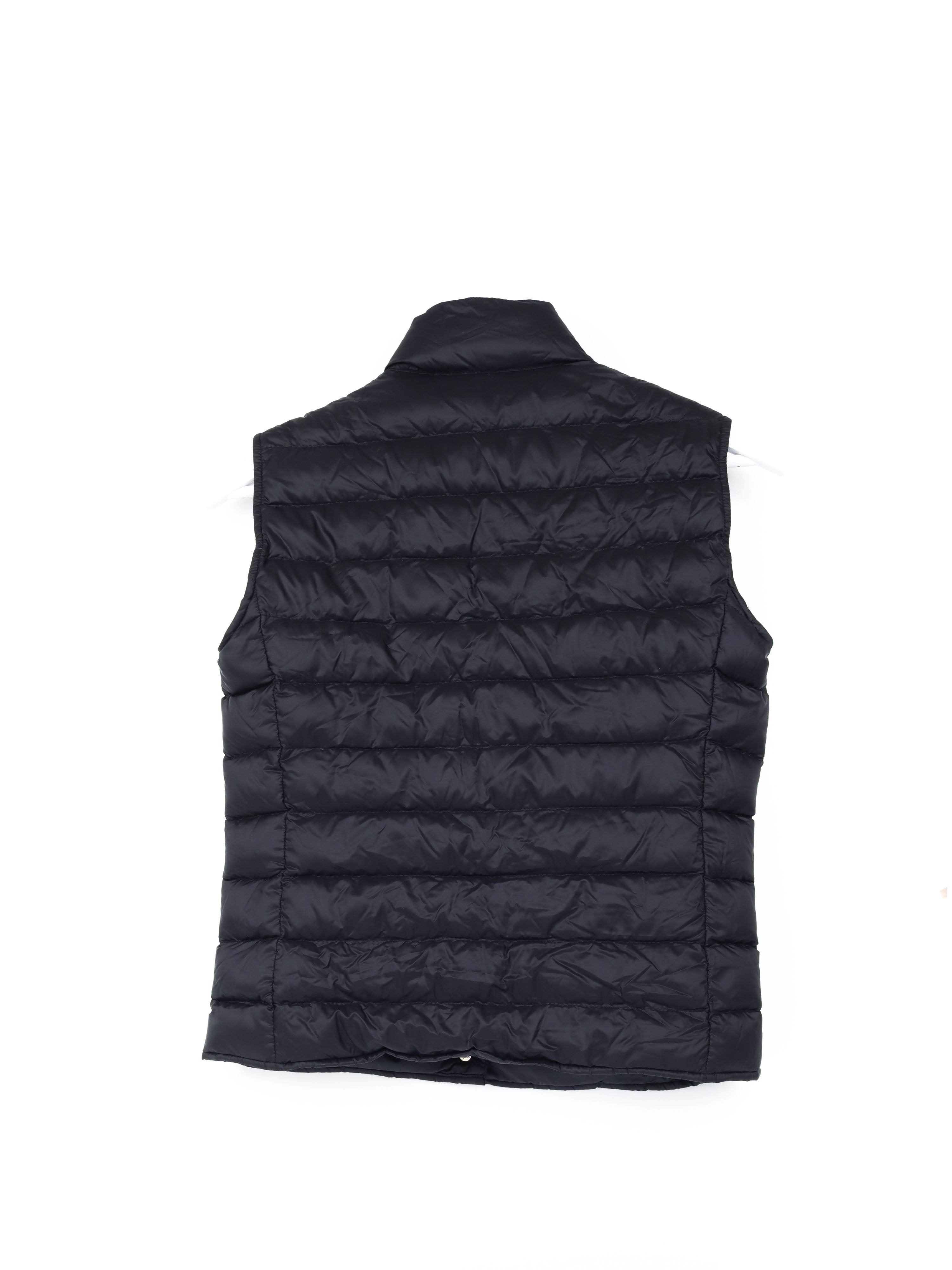 Moncler Men's Black Puffer Vest - Lightweight Warm Winter Jacket for Outdoor Activities & Casual Wear