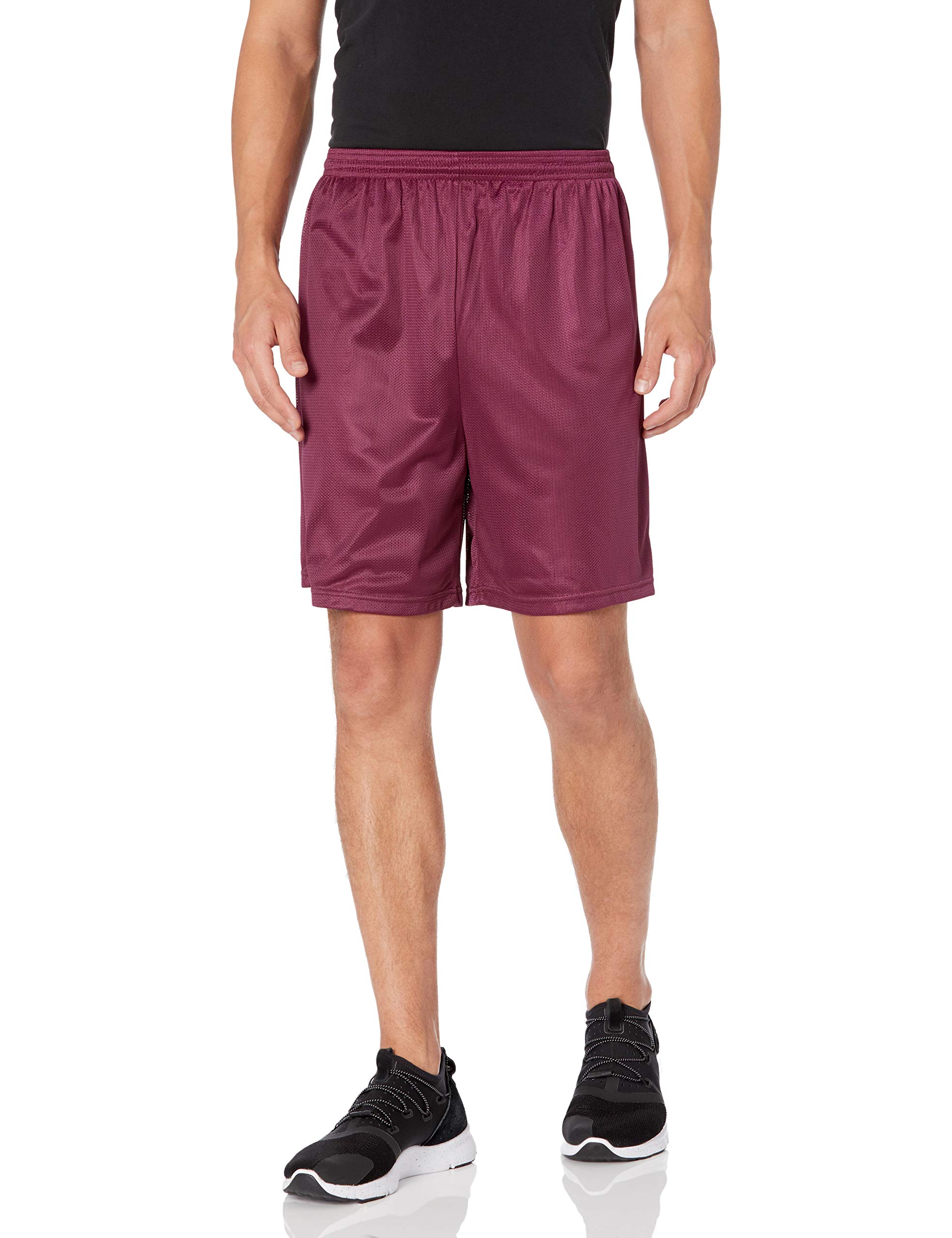 Soffe Nylon Mini Mesh Fitness Shorts for Women - Lightweight Breathable Workout Running Yoga Shorts - Perfect for Gym, Jogging & Activewear