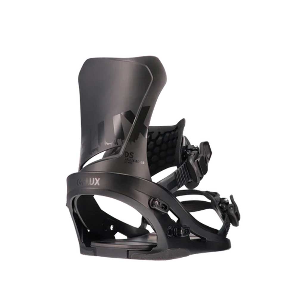 Flux 22/23 DS Snowboard Binding - Black | All-Mountain & Freestyle Riding for Men & Women | Perfect for Powder, Park & Backcountry Adventures