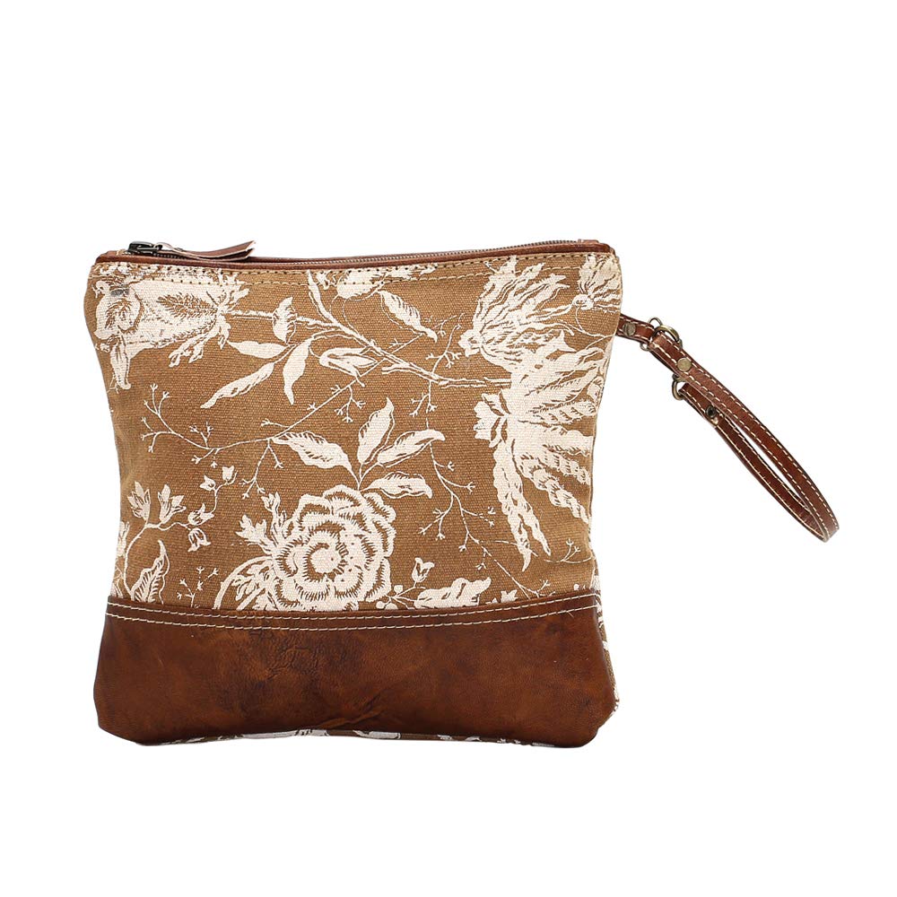 Myra Bags Rose Print Small Crossbody Bag - Elegant Floral Design for Women, Perfect for Date Night & Evening Out