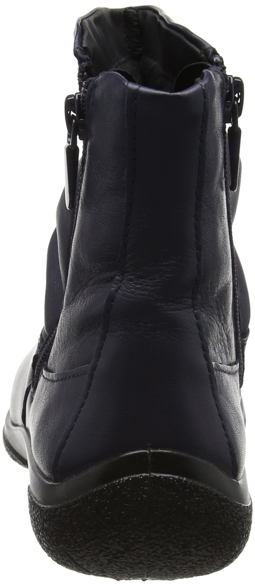 Hotter Women's Whisper Slouch Boots - Comfortable Ankle Boots for Women, Soft Leather Casual Booties with Side Zipper - Perfect for Fall, Winter & Everyday Wear