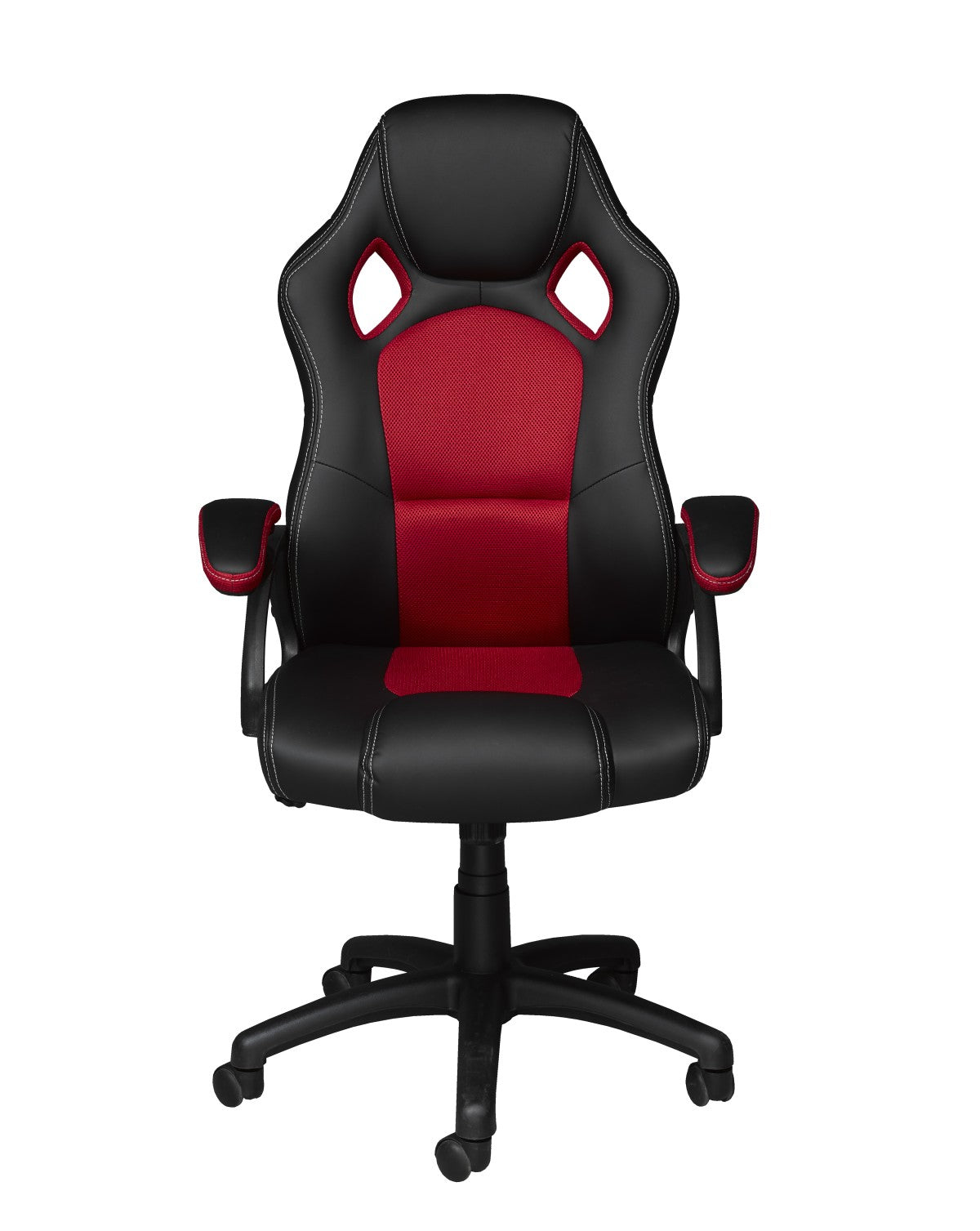 Premium Gaming Desk & Chair Set - Ergonomic Red & Black Computer Desk with Comfortable Gaming Chair for PC Gamers - Perfect for Home Office, Streaming & Esports