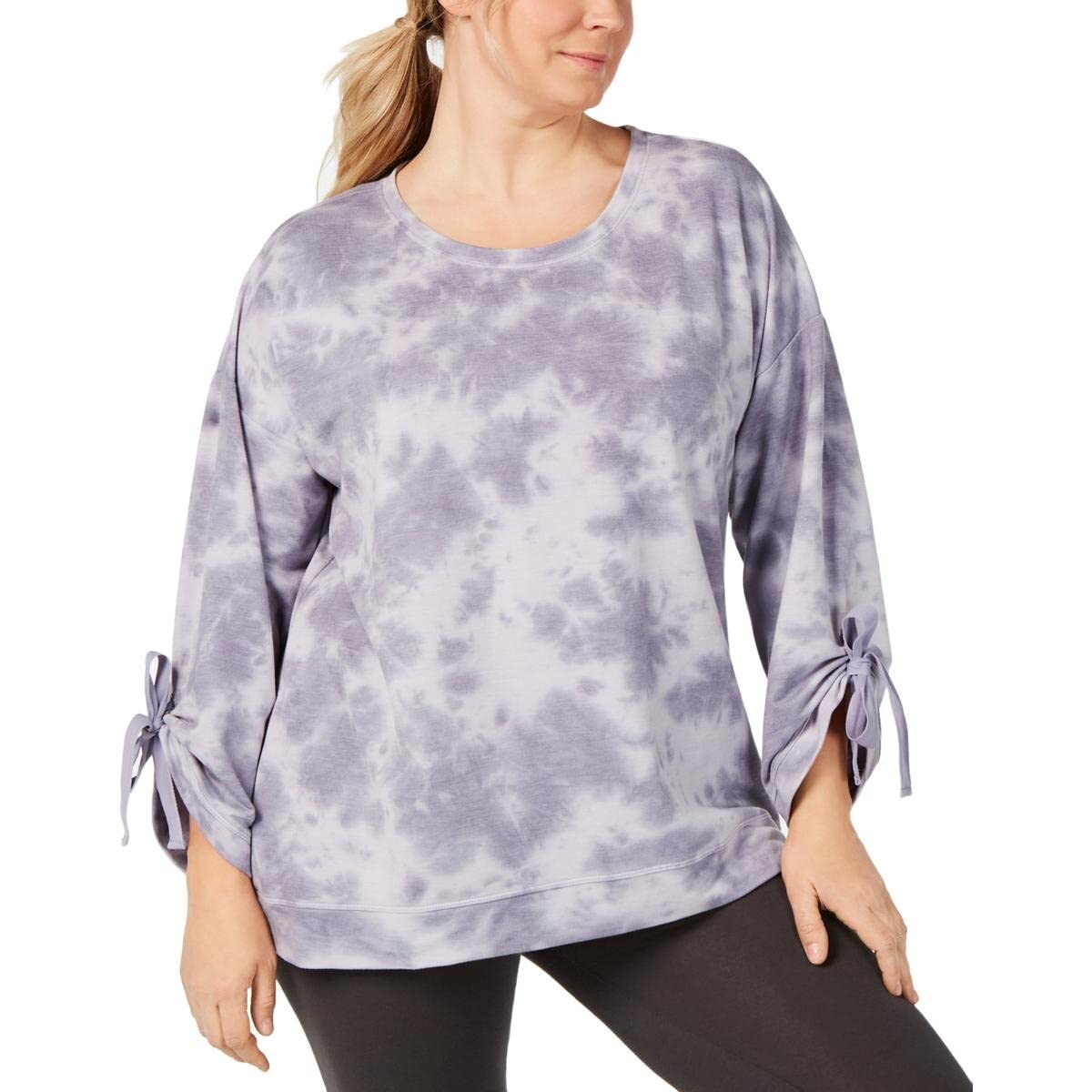 Ideology Women's Casual Fleece Sweatshirt - Soft & Comfortable Pullover for Everyday Wear, Lounge, and Outdoor Activities