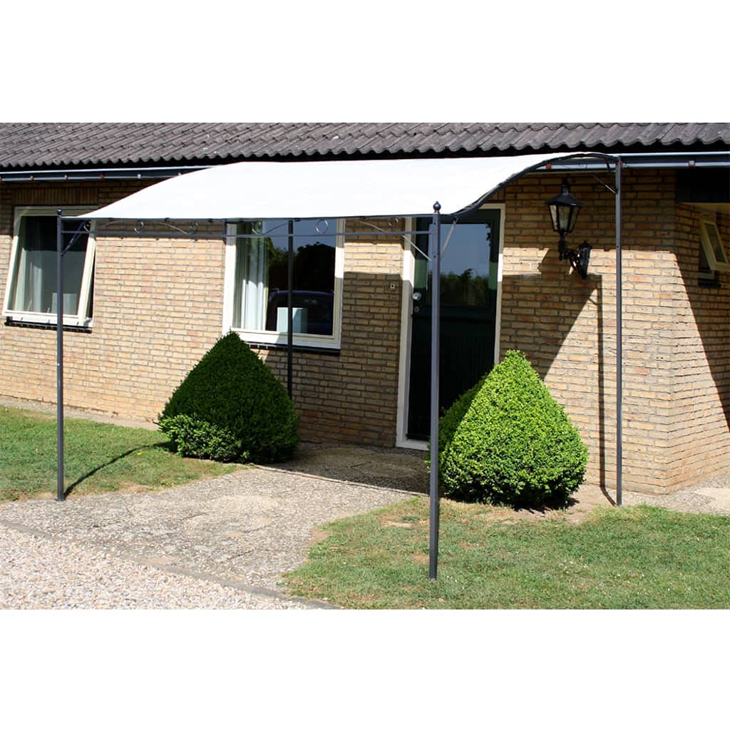 White Outdoor Gazebo Canopy 118.1