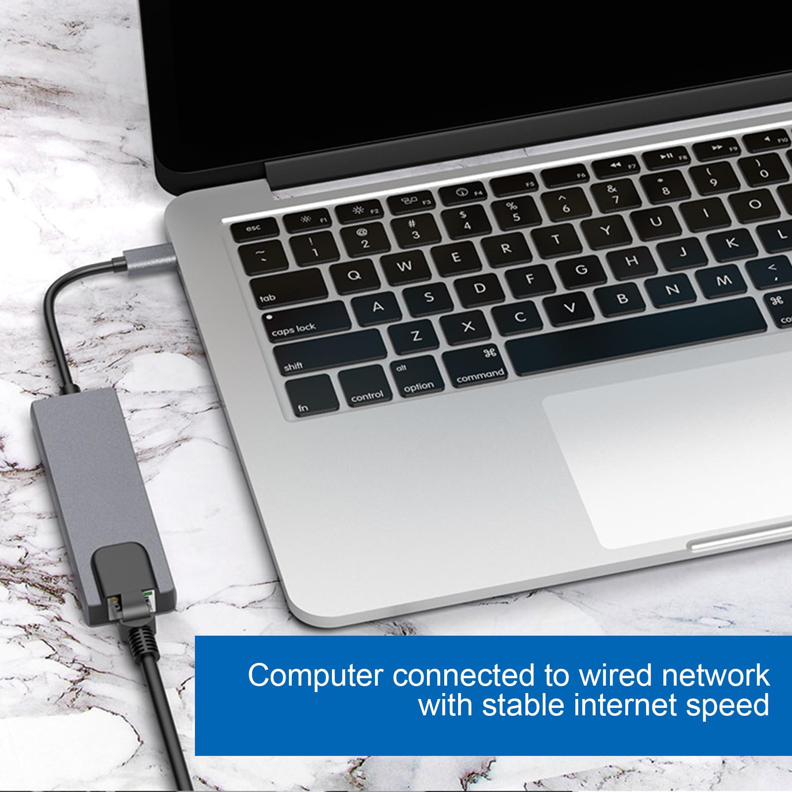 OUKENS 5-in-1 USB C Hub with HDMI, USB 3.0 Ports, 4K HDMI & 100W PD - Aluminum Alloy Multi-Port Adapter for MacBook Pro/Air, iPad Pro, Dell XPS - Perfect for Home Office, Remote Work & Travel